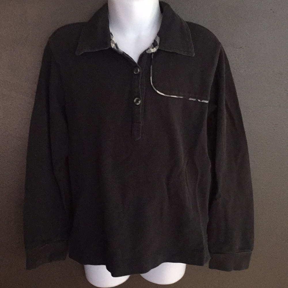 Boys Burberry polo shirt size 7